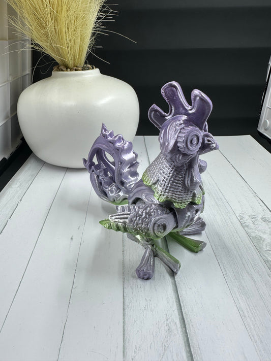 Twisty Chicken 3D Print - Random Color -49