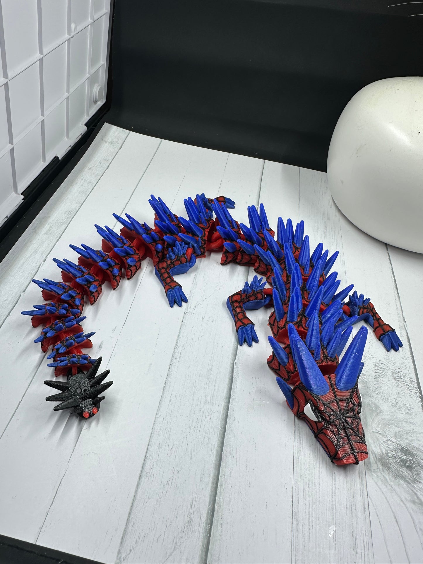 Spiderman Dragon 3D Print - Random Color -Mc