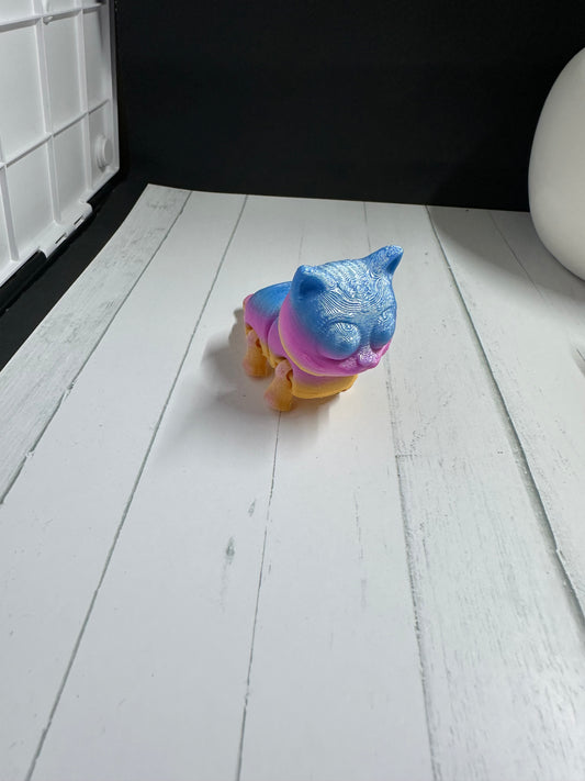 Tiny Kitty 3D Print - Random Color -55