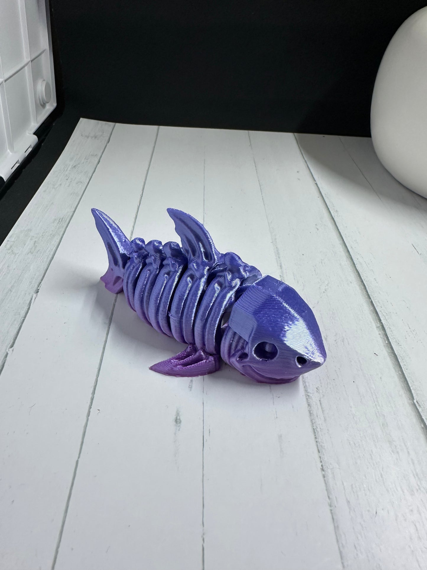Skeleton Shark 3D Print - Random Color -55