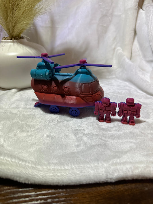 Chinook 3D Print - Random Color