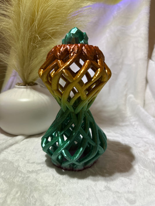 Hourglass Dice Tower 3D Print - Random Color