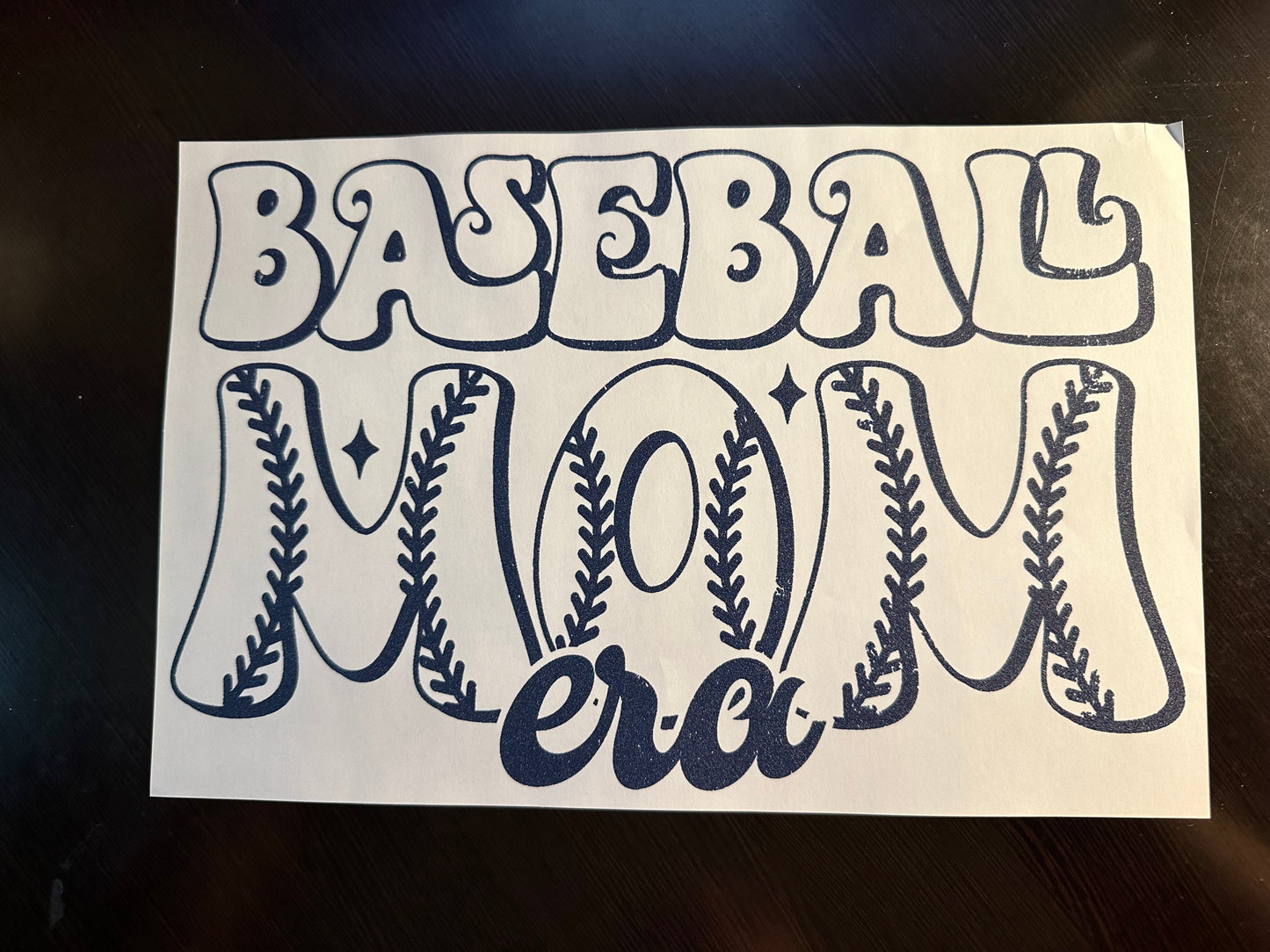 Baseball Mom Era Adult T-Shirt