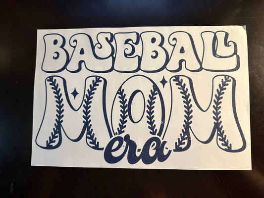 Baseball Mom Era Adult T-Shirt