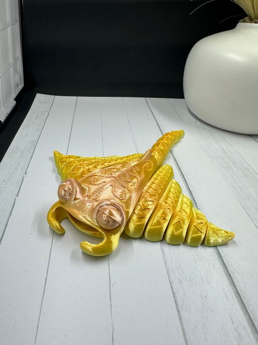 Manta Ray 3D Print - Random Color - 56