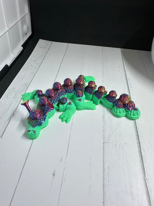 Baby Crochet Dragon 3D Print - Random Color -26