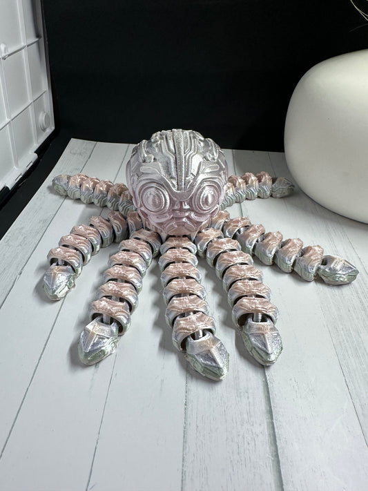 Cyber Octopus 3D Print - Random Color -55