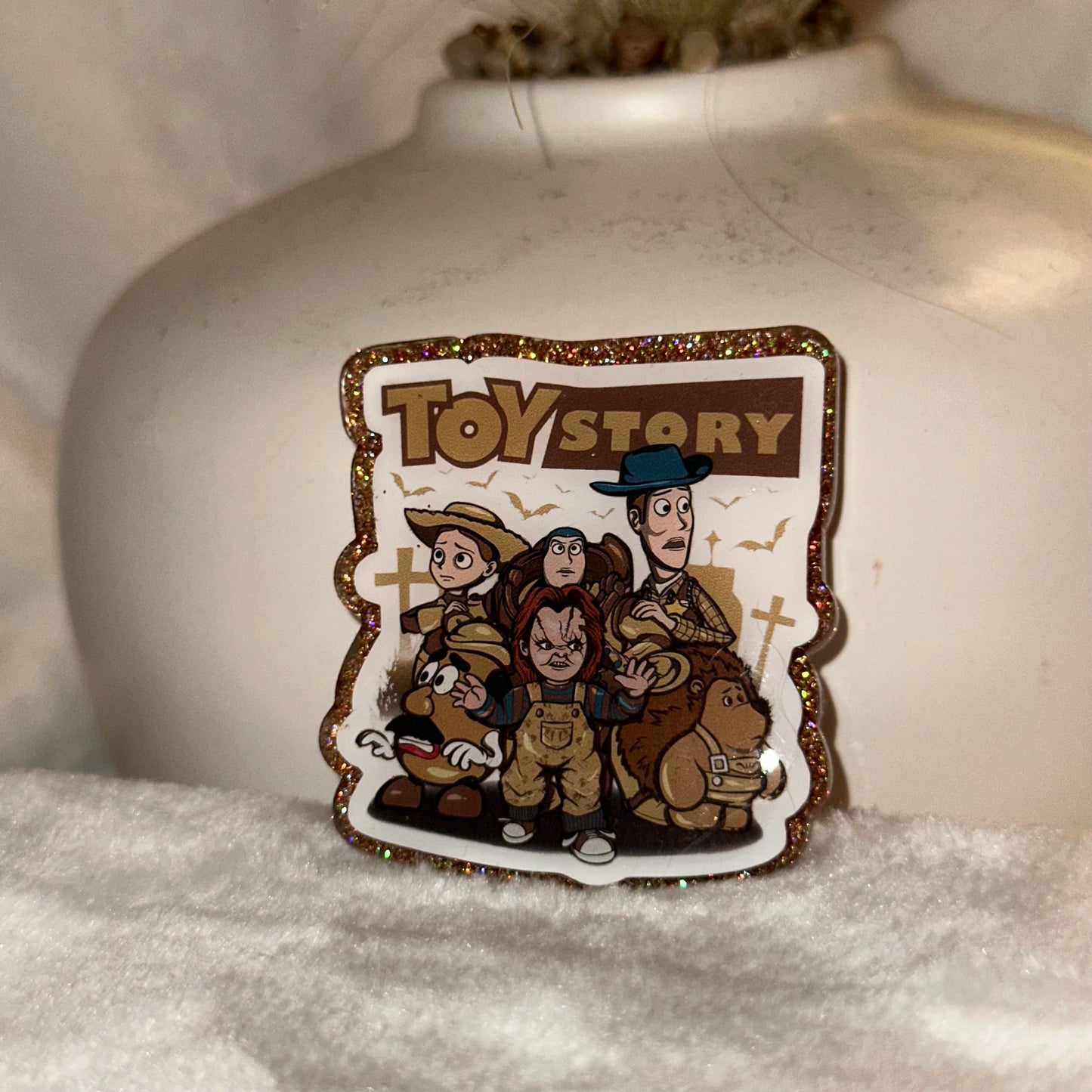 Toy Story Badge Reel / Pop socket Topper