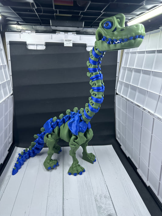 Giant Brachiosaurus 3D Print - Random Color -Mc