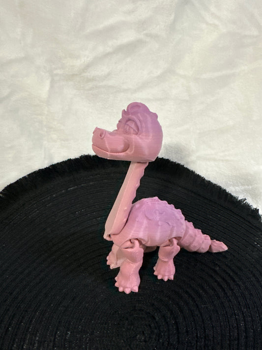 Long Neck Dinosaur 3D Print - Random Color