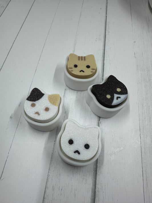 Cat 3D Printed Clicker - Random Color