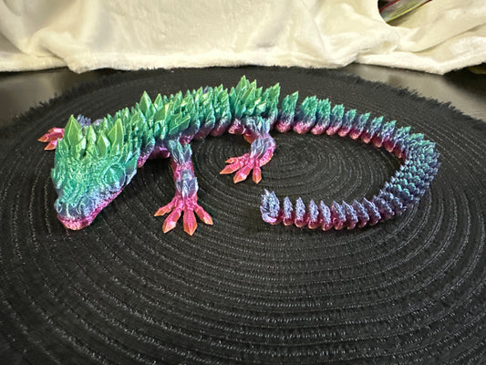 Crystal Dragon 3D Print - Random Color