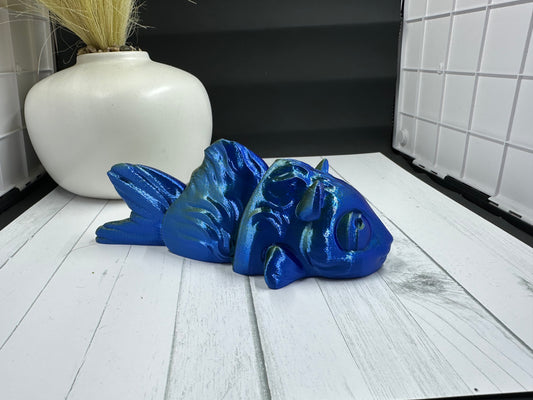 Cat Fish 3D Print - Random Color -53