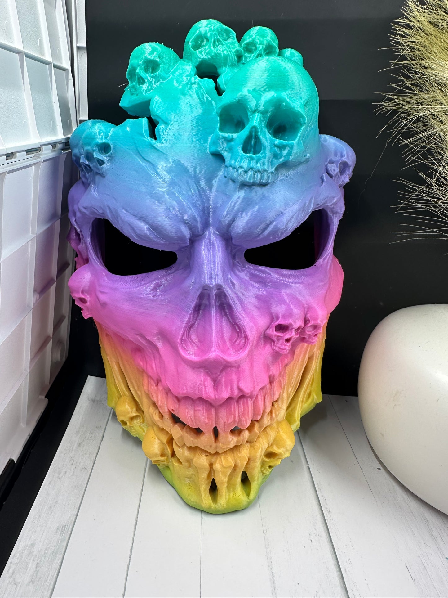 Skull Mask 3D Print - Random Color - 57