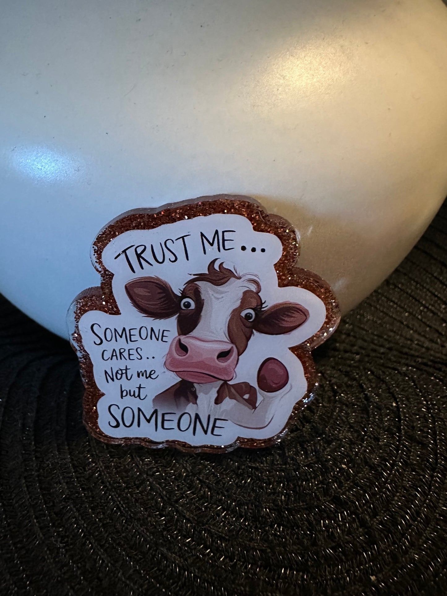 Someone Cares Badge Reel / Pop socket Topper