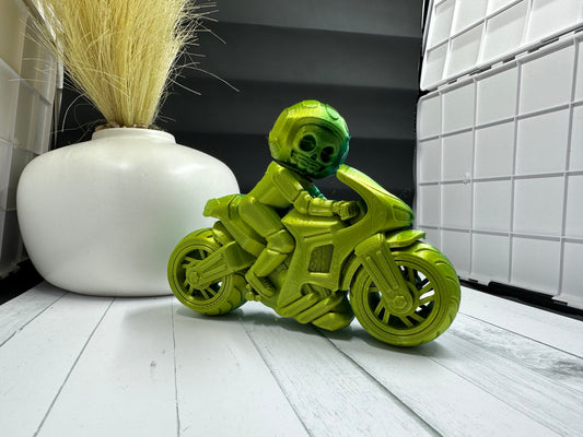Skull Rider 3D Print - Random Color -52