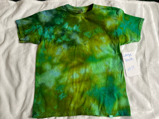 Youth Tye Dye T-Shirt #19 Large