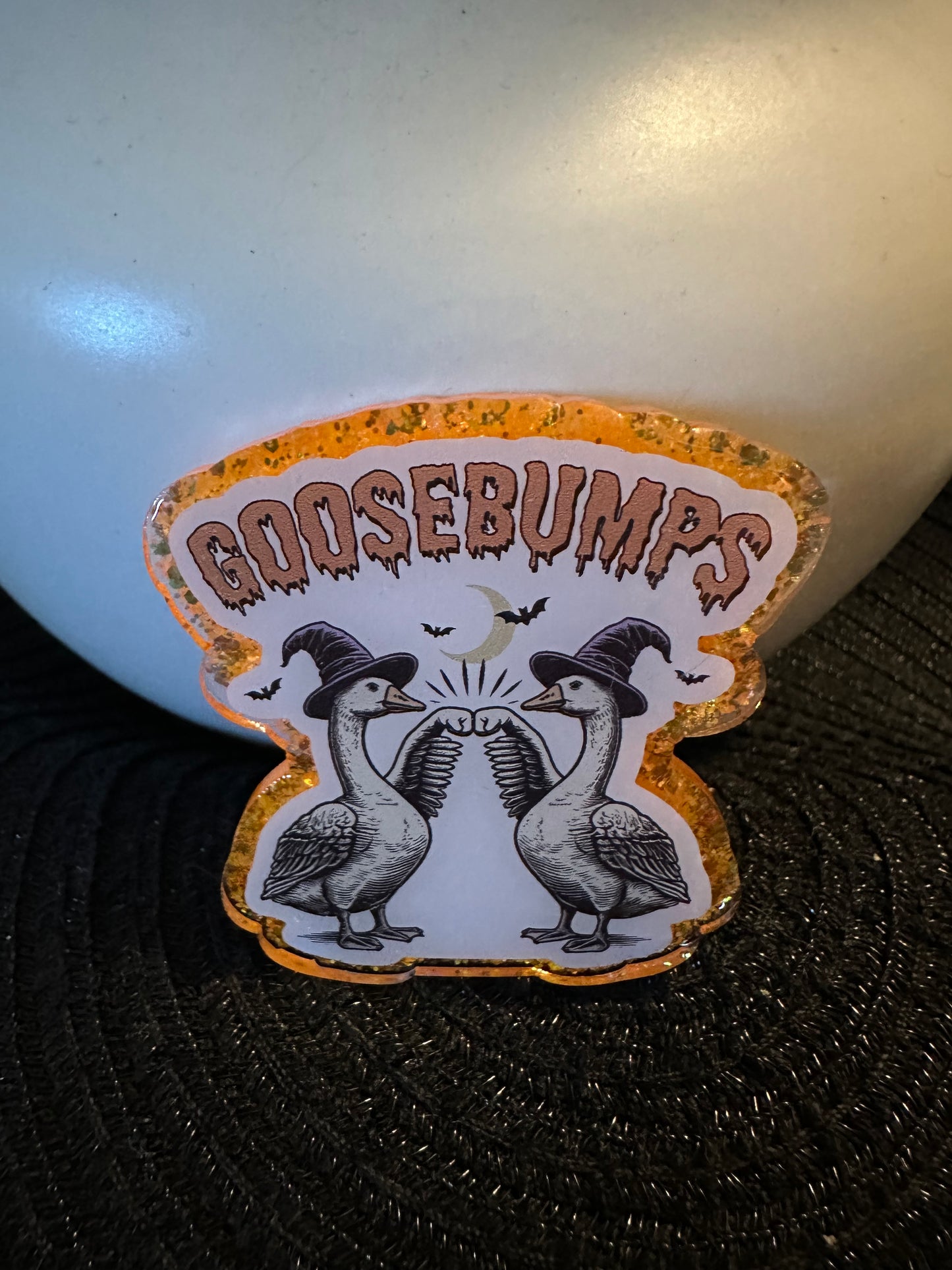 Goosebumps Badge Reel / Pop socket Topper