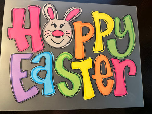 Hoppy Easter Adult T-Shirt