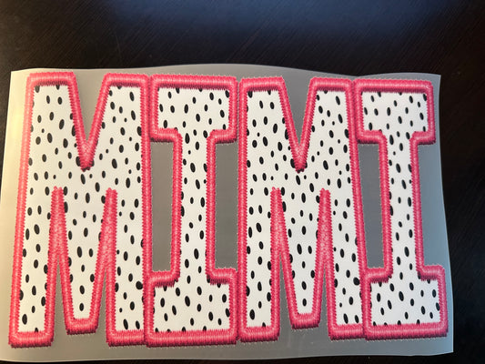 Polka Dot Mimi Adult T-Shirt