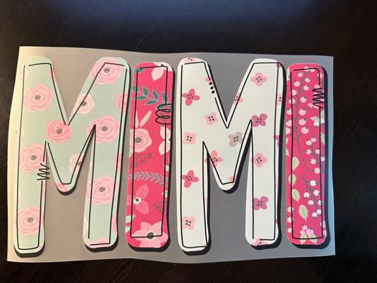 Floral Mimi Adult T-Shirt