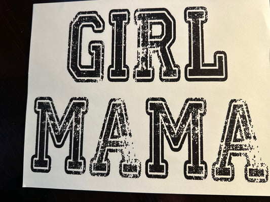 Girl Mama Adult T-Shirt