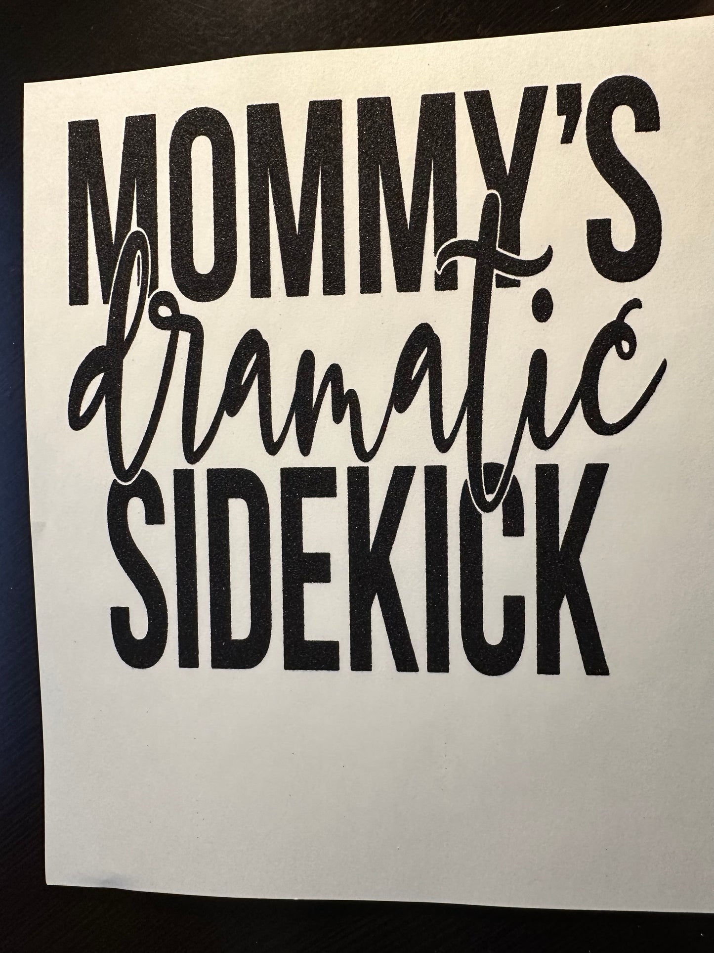 Mommy's Dramatic Sidekick Youth T-Shirt
