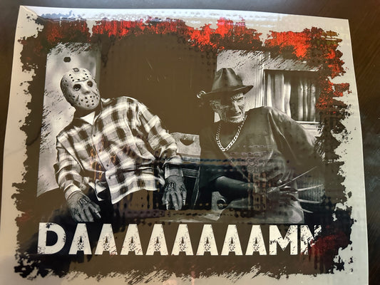 Daaaaamn- Horror Adult T-Shirt
