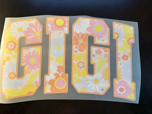 Floral Gigi Adult T-Shirt