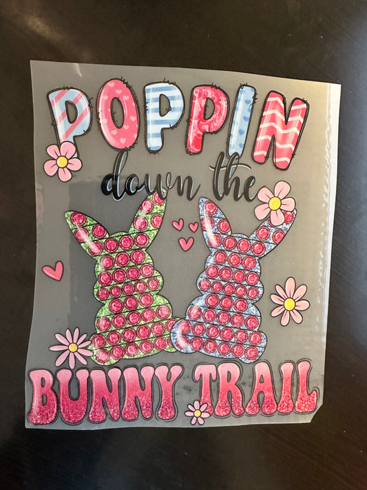 Poppin Down The Bunny Trail Youth T-Shirt