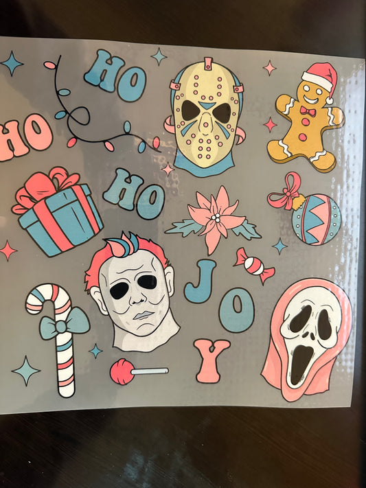 Pastel Horror Christmas Adult T-Shirt