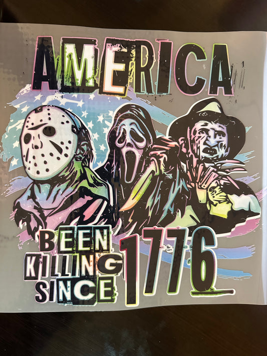 America Been Killing Since 1776 Adult T-Shirt