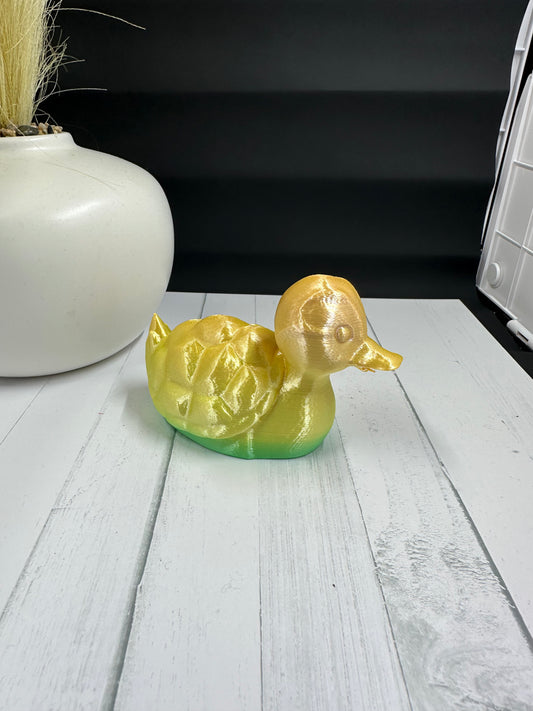 Turtle Duck 3D Print - Random Color