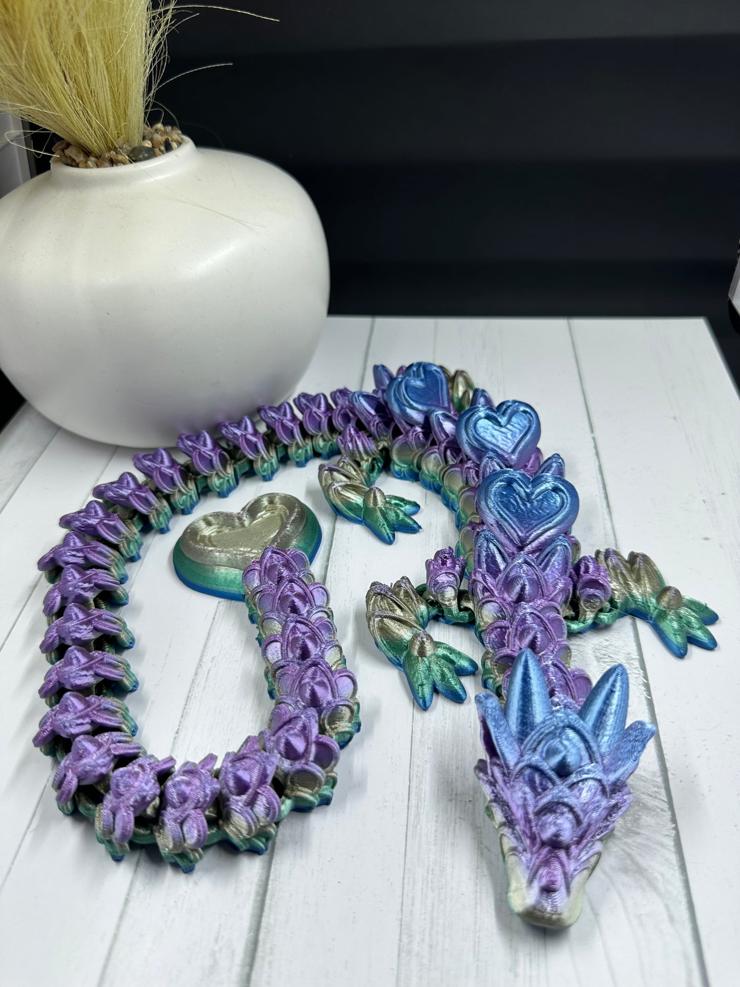 Cookie Heart Dragon 3D Print - Random Color