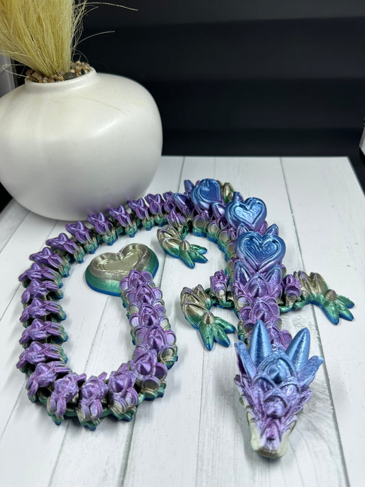 Cookie Heart Dragon 3D Print - Random Color