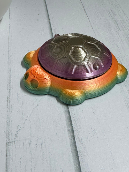 Turtle Sand Box 3D Printed Clicker - Random Color