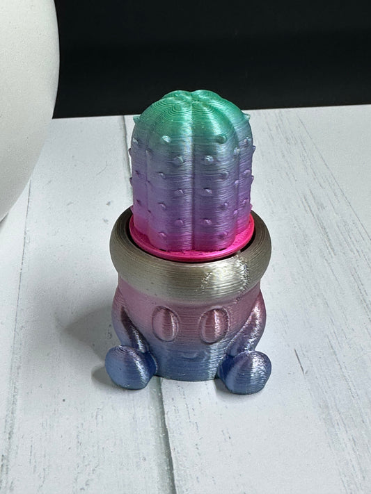Cactus 3D Printed Clicker - Random Color