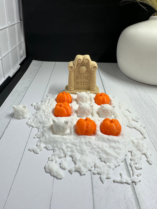 Gravesite Tic Tac Toe 3D Print - Random Color -MC