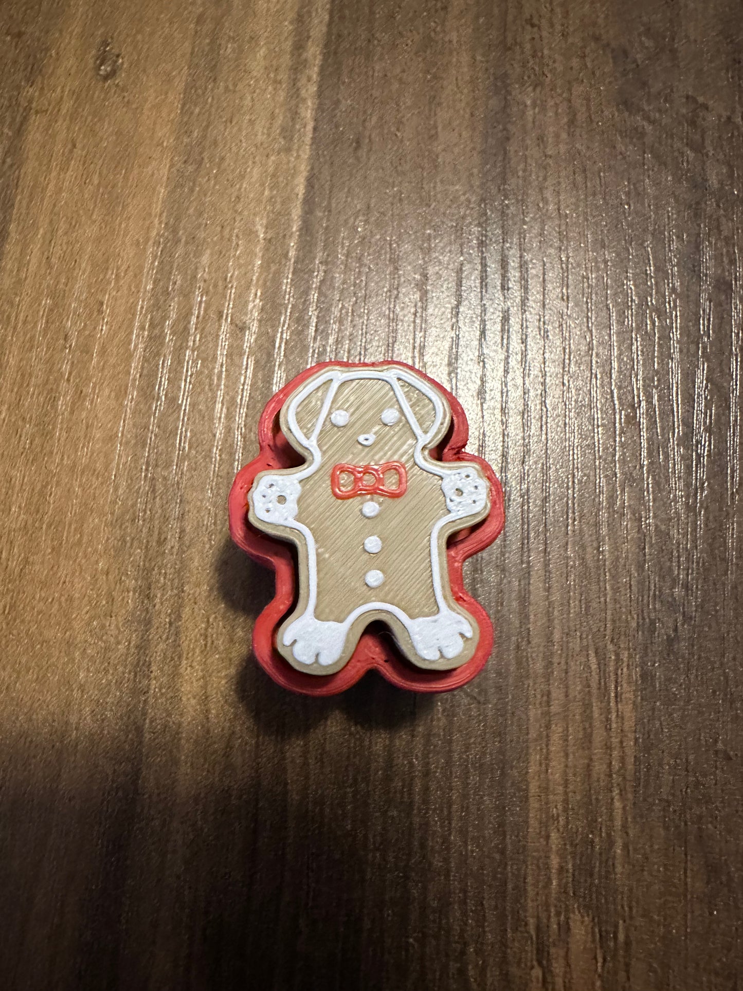 Gingerbread 3D Printed Clicker - Random Color