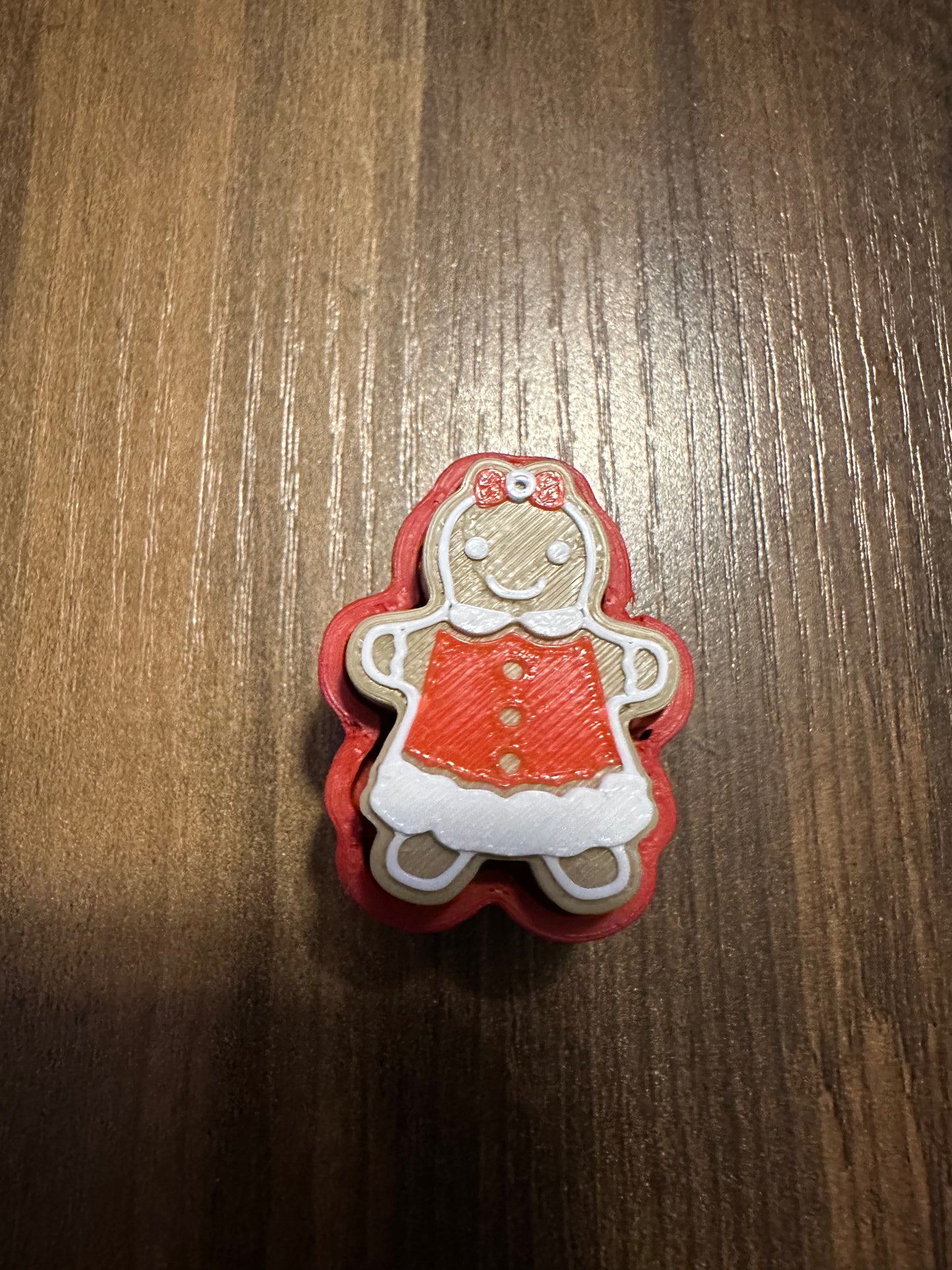 Gingerbread 3D Printed Clicker - Random Color