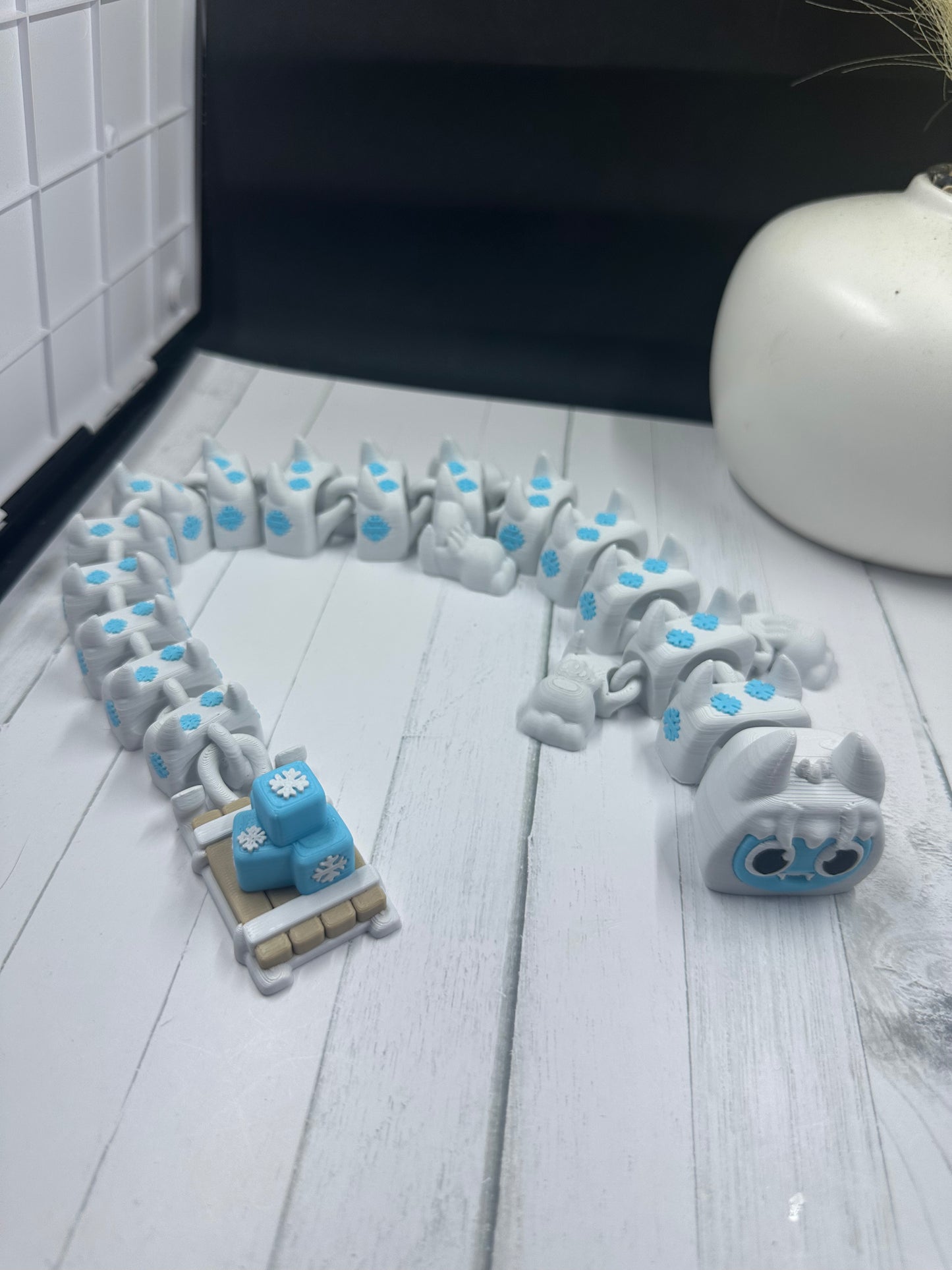 Yeti Dragon 3D Print - Random Color -Mc