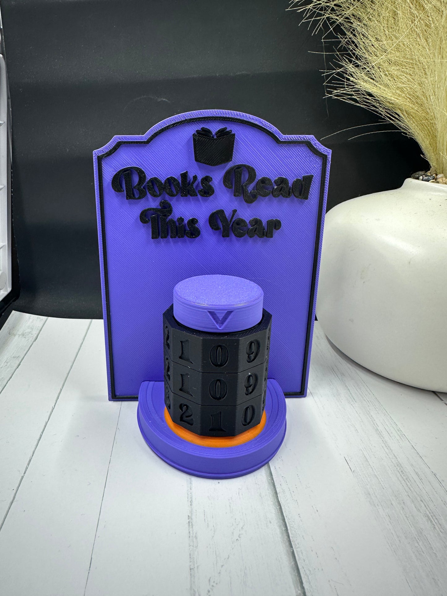Clicker Book Counter 3D Print - Random Color -Mc