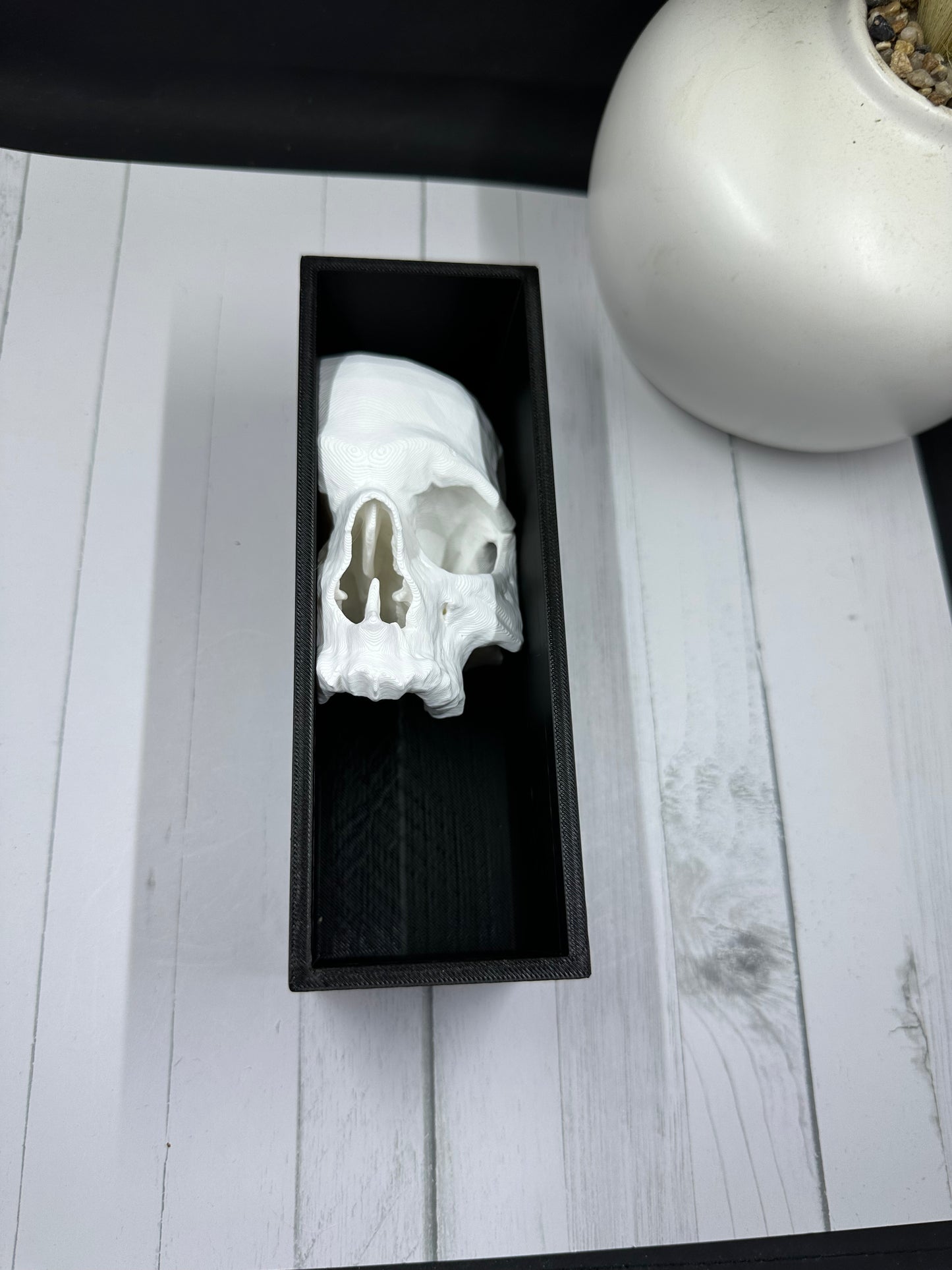 Single Skull Book Nook 3D Print - Random Color -Mc
