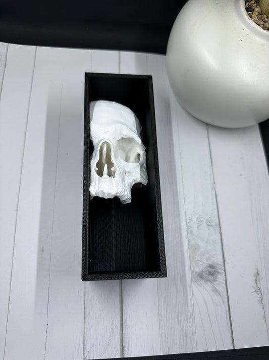Single Skull Book Nook 3D Print - Random Color -Mc