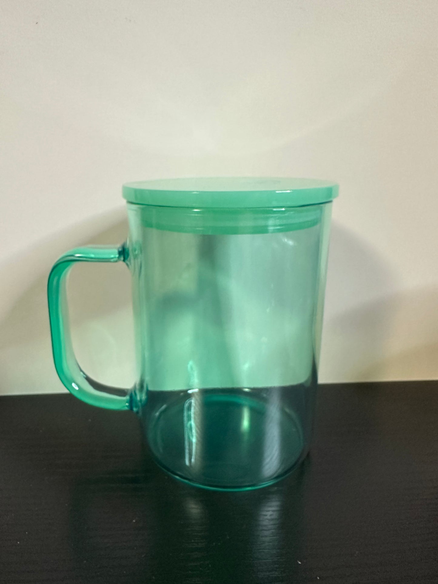 17 Ounce Handle Glass Can- Design your own Cup