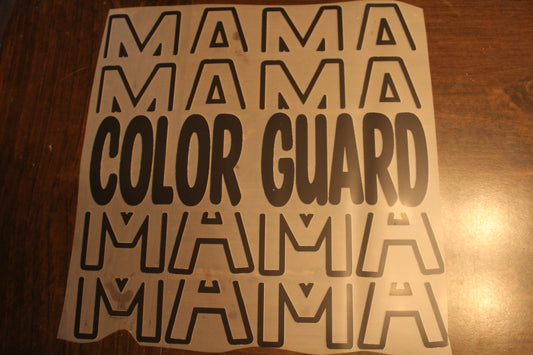 Color Guard Mama T-Shirt