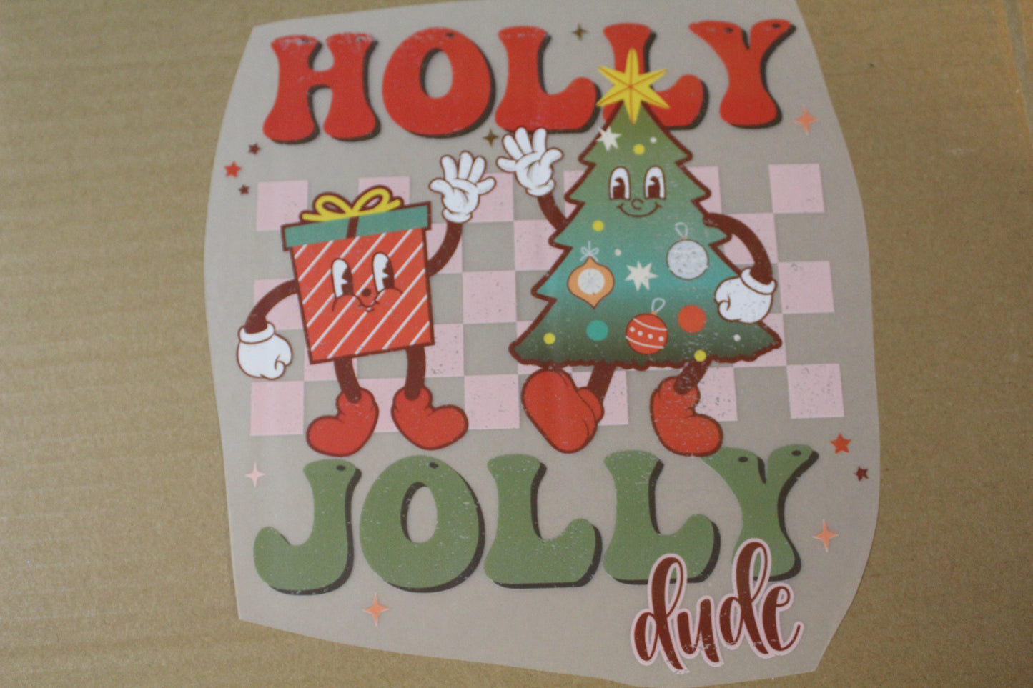 Holly Jolly Dude Youth T-Shirt