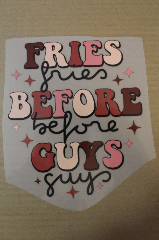 Fries Before Guys Youth T-Shirt