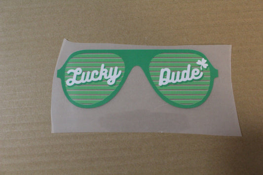 Lucky Dude Glasses Youth T-Shirt