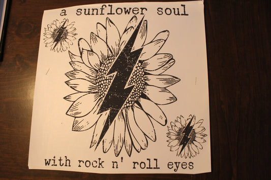 A Sunflower Soul Adult T-Shirt
